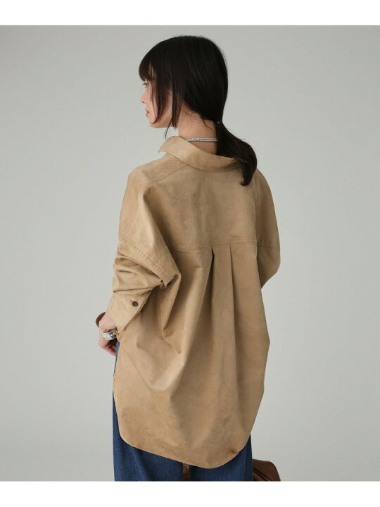 楽天市場】【SALE／30%OFF】フェイクスエードオーバーシャツ BABYLONE 