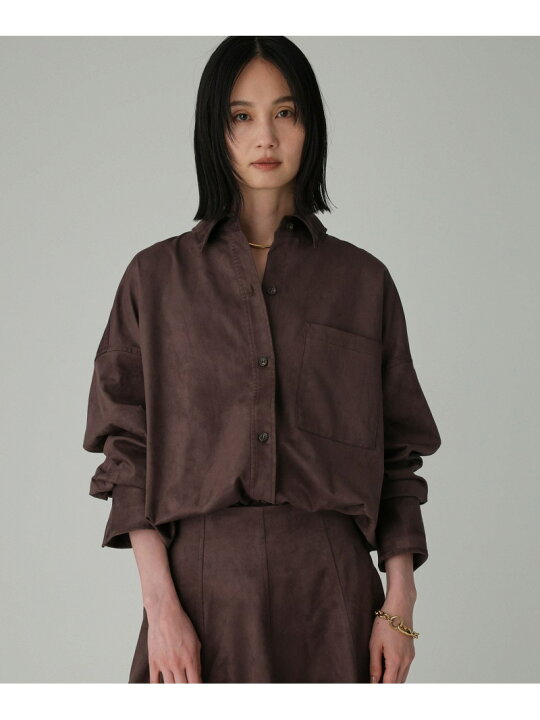 楽天市場】【SALE／30%OFF】フェイクスエードオーバーシャツ BABYLONE 