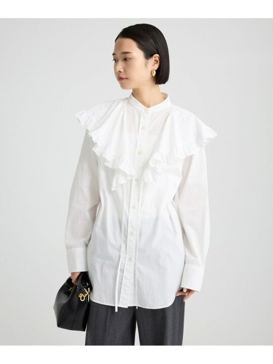 楽天市場】【SALE／40%OFF】フリルブラウス BABYLONE バビロン 