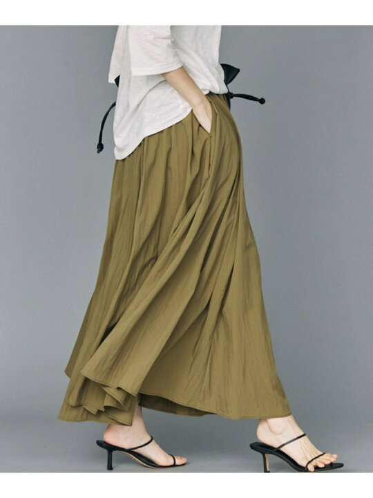 楽天市場】【SALE／55%OFF】タックフレアスカート BABYLONE バビロン 