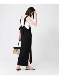 【SALE／60%OFF】リブニット深Vネックワンピース BABYLONE バビロン ワンピース・ドレス ワンピース ブラック【RBA_E】【送料無料】[Rakuten Fashion]