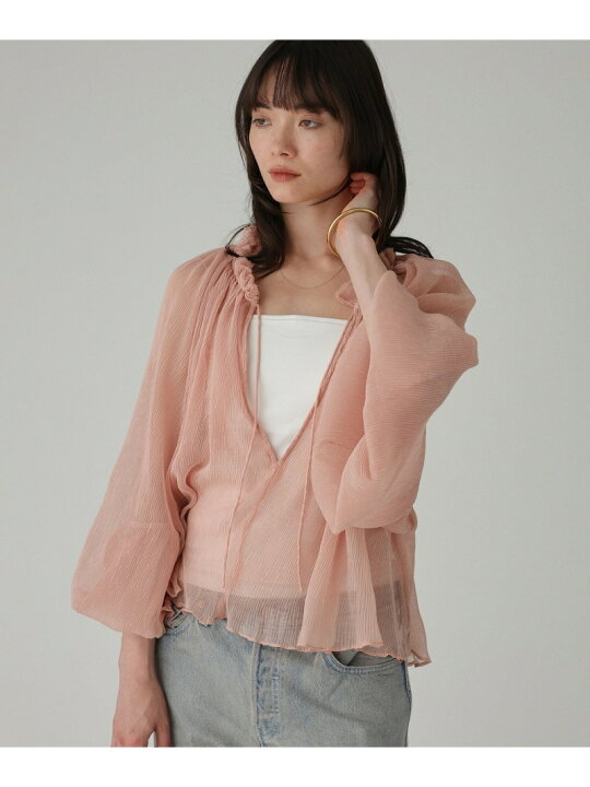 楽天市場】【SALE／45%OFF】2WAY楊柳ブラウス BABYLONE バビロン 