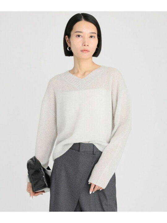 楽天市場】【SALE／50%OFF】フワユルVネックプルオーバー BABYLONE  