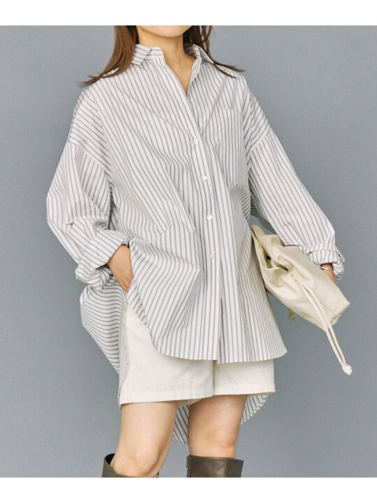 楽天市場】【SALE／20%OFF】マルチストライプビッグシャツ BABYLONE 