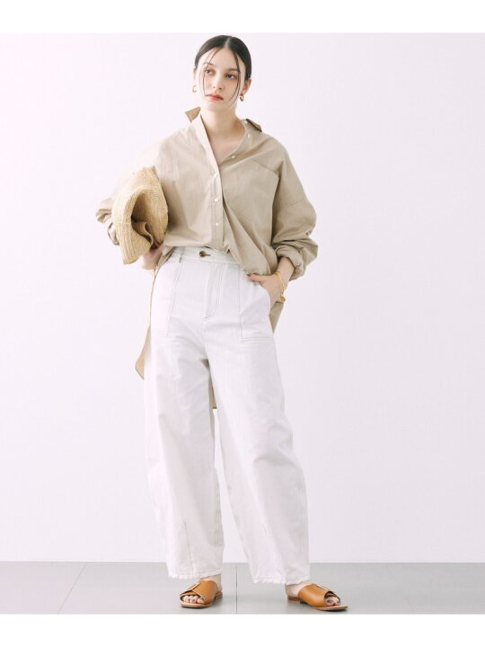 楽天市場】【SALE／30%OFF】ストライプBIGシャツ BABYLONE バビロン  
