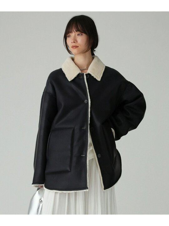 楽天市場】【SALE／20%OFF】リバーシブルムートンジャケット BABYLONE 