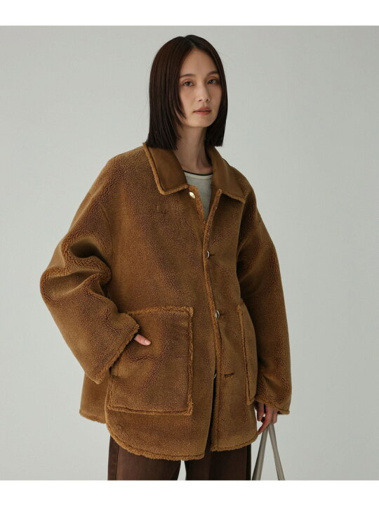 楽天市場】【SALE／20%OFF】リバーシブルムートンジャケット BABYLONE 