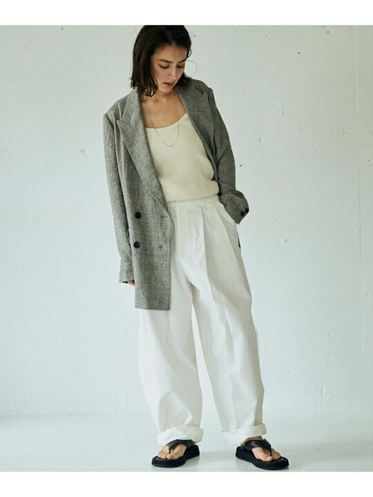楽天市場】【SALE／20%OFF】クレープリネンWテーラージャケット 