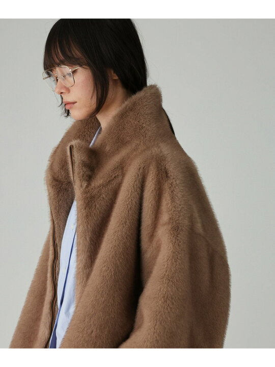 楽天市場】【SALE／20%OFF】ファーショートコート BABYLONE バビロン 