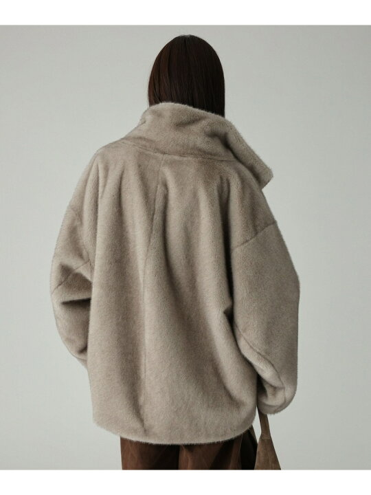 楽天市場】【SALE／20%OFF】ファーショートコート BABYLONE バビロン 