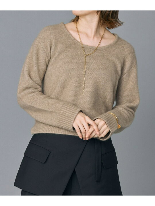 楽天市場】【SALE／50%OFF】ファーUネックプルオーバー BABYLONE 
