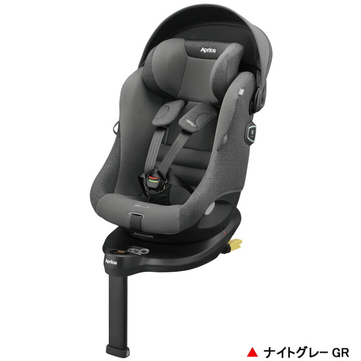 楽天市場】チャイルドシート アップリカ クルリラ プライト/ 回転式 