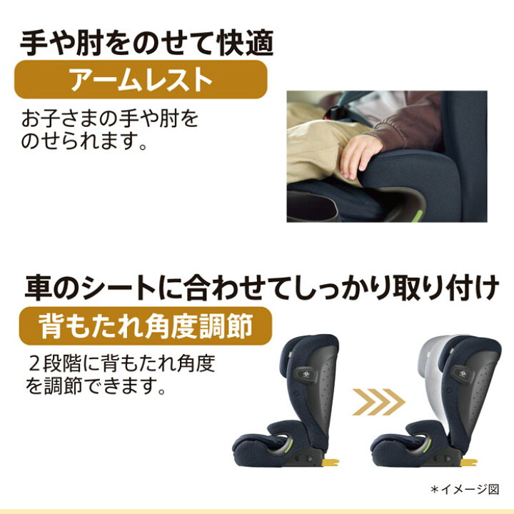 楽天市場】ジュニアシート アップリカ リライドAB[ネイビーNV 