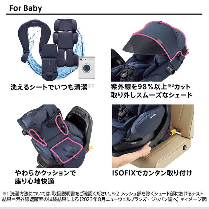 楽天市場】チャイルドシート アップリカ フラディア グロウ エバー 