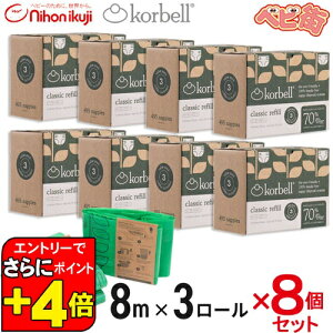 �y�G���g���[�ł���� �|�C���gUP�I�z�R�[�x�� ���ނ|�b�g ECO ��փ��[�� 3P×8�Z�b�g/�@���{�玙 Color Korbell �R���x�� ���L�����ނ����|�b�g �q���p�i SoD- ��