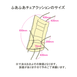 クレステラCrestellaふあふあチェアクッション
