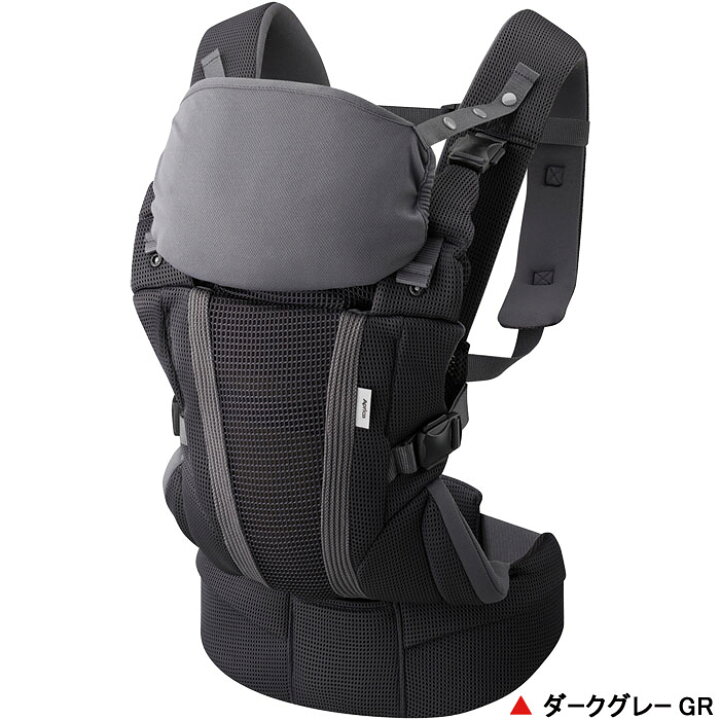 楽天市場】抱っこひも アップリカ ラクリス[ダークグレーGR]＋ket 