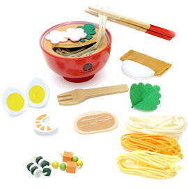 ウッディプッディはじめてのおままごとめん料理セット