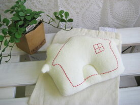無撚糸（むねんし）パイル　枕(ベージュ) 新生児 ベビー 赤ちゃん用 まくら 日本製