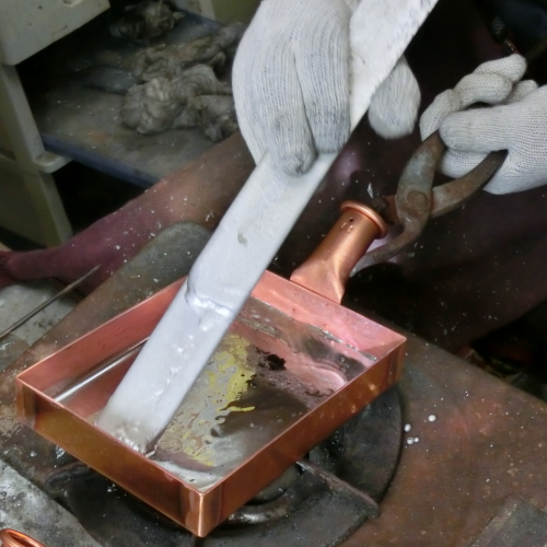 卵焼き器 銅製 玉子焼き フライパン 中村銅器製作所 12cm 日本製