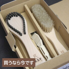 【楽天1位！10週獲得】 浅草アートブラシ 匠と技の特別セット 毛玉取りブラシ 匠 洋服ブラシ 技 衣類にやさしい 毛玉とり カシミヤ ウール 日本製 正規品