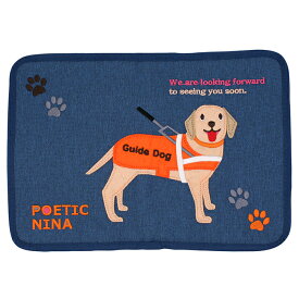 盲導犬応援グッズ 「マルチケース POETIC 盲導犬NINA」 売上の一部が盲導犬総合支援センターへ寄付 散歩 ゴールデンレトリバー 母子手帳ケースにも使えます