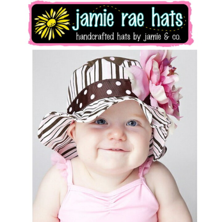 ジェイミーレイハット（Jamie 分厚く Rae Hats）お花の帽子<BR 