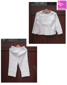 Kate Mack Lullaby Lace�s���N �R�b�g���p���c �Z�b�g (6M/9M)���v���[���g�E�M�t�g�E�o�Y�j���E���j���E�L�b�Y�E�x�r�[�E�Ԃ����x�r�[���E�q�����E�x�r�[�p�E�L�b�Y�p�E���̎q�E�t���t�� �㉺