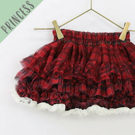 生まれながらのフェアリーちゃんにも！panpantutu　パンパンチュチュチュチュプリンセス/タータンチェック　70 80 90 100 110 120 130 140◆プレゼント・ギフト・出産祝い・お祝い・キッズ・ベビー子供服・キッズ用・スカート・フリフリ・チュチュ 女の子◆
