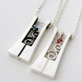 ペアネックレス メンズ レディース 刻印無料 unseul オリジナル商品 シルバー ホワイトデー