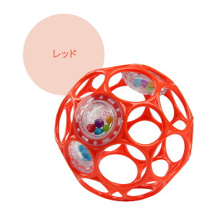 オーボール 3ラトル おもちゃ ベビー ガラガラ 0ヶ月〜 赤ちゃん ベビーボール 新生児 乳児 出産祝い 男の子 女の子 定番 音が出る 掴みやすい 網状ボール ビーズ入り Oball 【最短翌日配達】