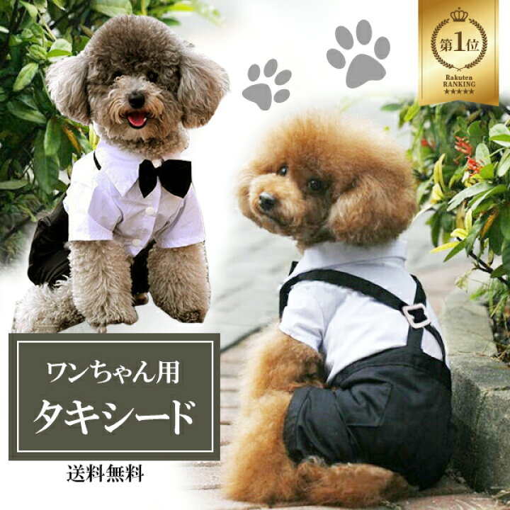 楽天市場】【楽天1位】犬用 タキシード 犬服 フォーマル 結婚式 礼服 