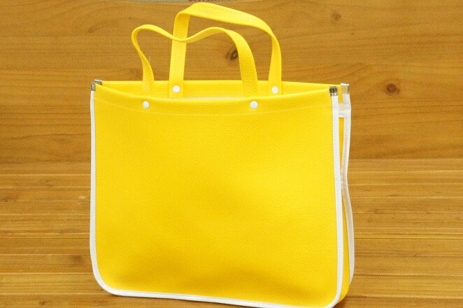 豊岡産の鞄 新作製品、世界最高品質人気! 黄色の手提げかばん 送料無料 一部地域除く イエロー1007 日本製 レッスンバッグ 高い素材