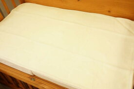 【送料無料/一部地域除く】【あす楽対応】日本製綿ベビーシーツ(敷き毛布)クリーム38-3009*【babbun】
