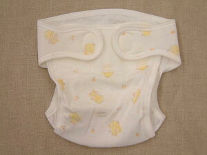 おむつカバー ひよこ柄60cm11-15017【サイズ展開50/60cm】【コットン】【シンクビー】