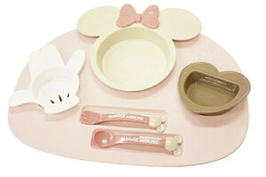 錦化成 食洗機対応ミニーマウス アイコンランチプレートPXGR