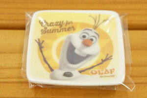 【メール便利用!送料無料】金正陶器 日本製 アナと雪の女王 プチ角小皿(オラフ)陶器