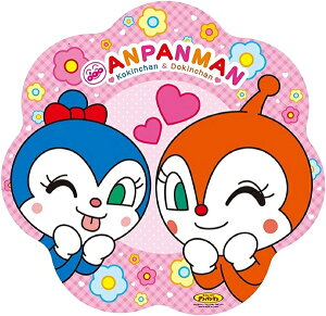 【メール便利用!送料込み】アサヒ興洋 1-2人用花型クッションタイプレジャーシート ドキンちゃん&コキンちゃん(アンパンマン)(配送区分B)