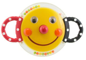【メール便利用!送料込み】【Sassy/サッシー】にこにこミラーラトル(旧品名スマイリー・フェイス・ラトル・ファン)TYSA80398 3ヶ月〜(配送区分A)