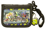 【メール便利用！送料込み】サンアート ネックコード付きRFウォレット スプラトゥーン3 ブラックSPT-1213