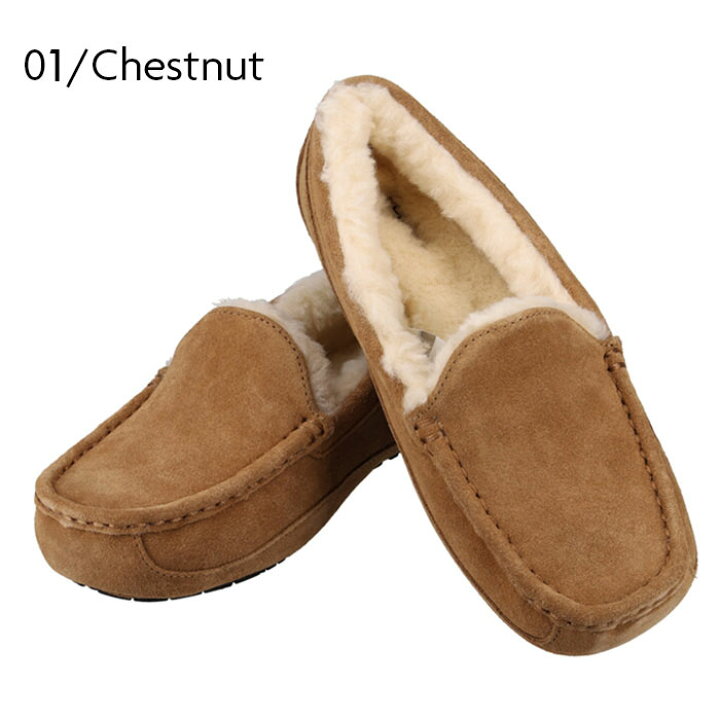 楽天市場】UGG アグ モカシン レディース ムートン アスコット 海外 