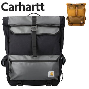 �J�[�n�[�g CARHARTT �����b�N ���[���g�b�v �o�b�N�p�b�N 40L Nylon Roll Top Backpack �i�C���� ��e�� �u�����h �����Y ���f�B�[�X ��l �o�b�N �j�����p ���K �J�W���A�� �����b�N�T�b�N ������� 