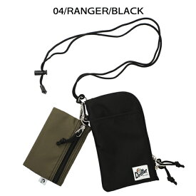 ドリフター DRIFTER ショルダーバッグ レディース メンズ ミニマルダブルポーチ レオパード MINIMAL W POUCH ショルダー スマホケース カードケース コインケース 小銭入れ【メール便】