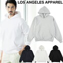 󥼥륹ѥ Los Angeles Apparel HF09 إӡե꡼ ադץ륪С Ĺµ  åȥ L/S Heavy Fleece Hood PO 14 oz ѡ ĹµT ֥ 롼ͥå åȥ T 졼 ֥å ͥӡ   졼 