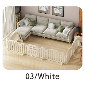 【ママの安心、頼りのベビーフェンス】 ベビーフェンス 置くだけ enne ゲート 260cm 357cm 454cm 551cm ベビーサークル 折りたたみ プレイペン サークル 赤ちゃん ペットゲート ペットフェンス ベビ