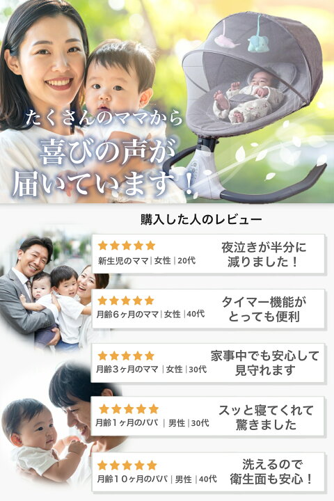 楽天市場】【クーポンで58％オフ！29,700円⇒12,331円】電動バウンサー 