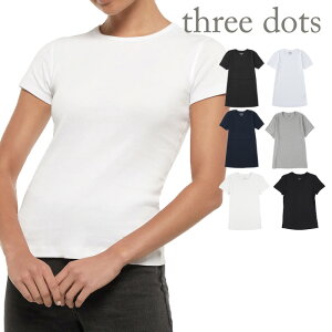 �X���[�h�b�c T�V���c Three Dots Essential Heritage Knit Crew Tee AA1C032 �X���[�h�b�c �J�b�g�\�[ ���� T�V���c ���f�B�[�X �y���[���ցz