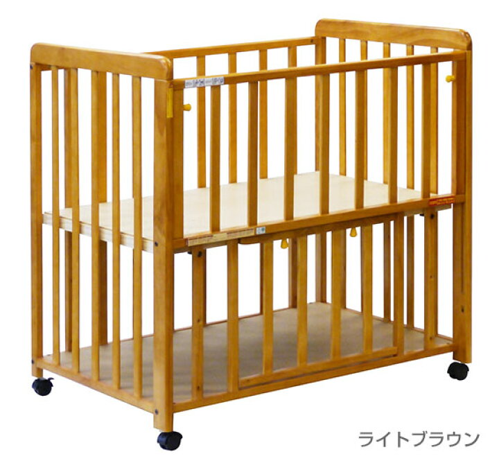 楽天市場】【マラソン期間ママ割でP2倍〜】ヤトミ ミニベビーベッド  