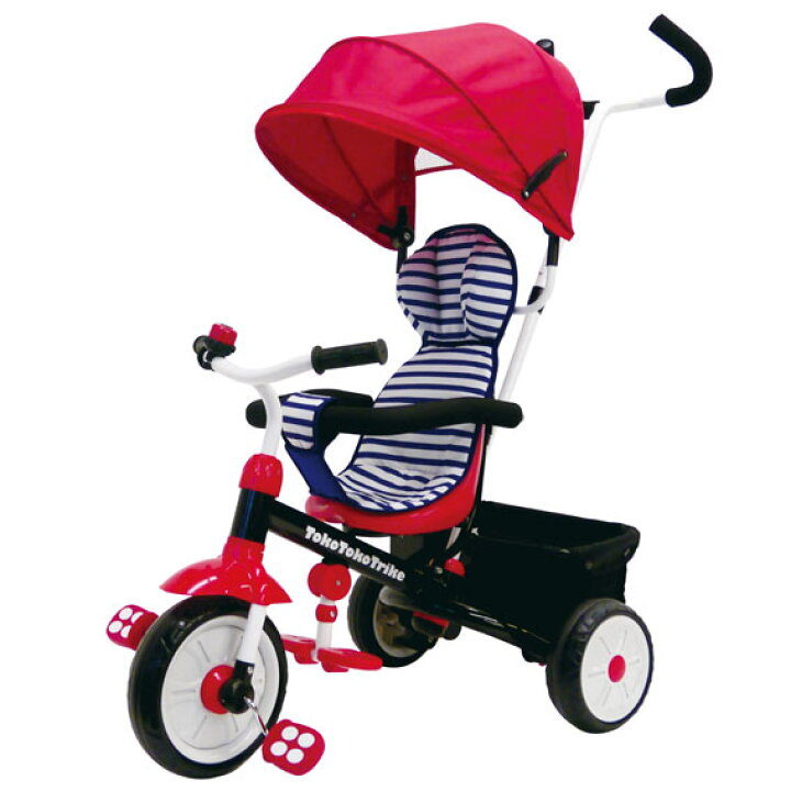 楽天市場】【ヤトミ】トコトコトライク レッド 三輪車 TokoTokoTrike 