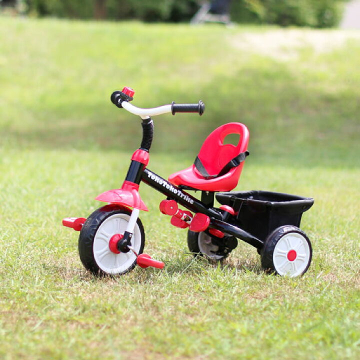 楽天市場】【ヤトミ】トコトコトライク レッド 三輪車 TokoTokoTrike 